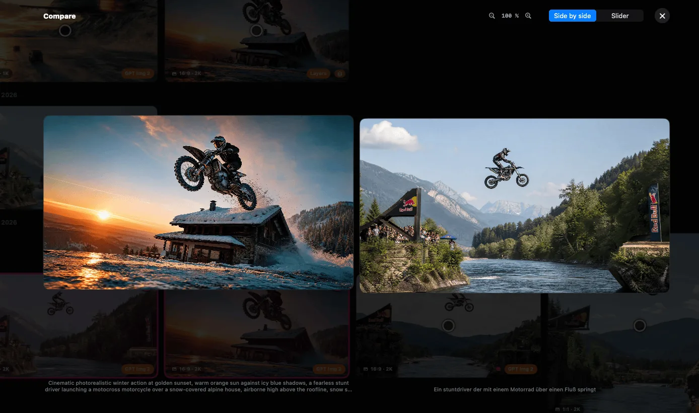 Promptr Studio Pro side-by-side comparison